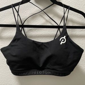 Peloton x Solfire strappy sports bra